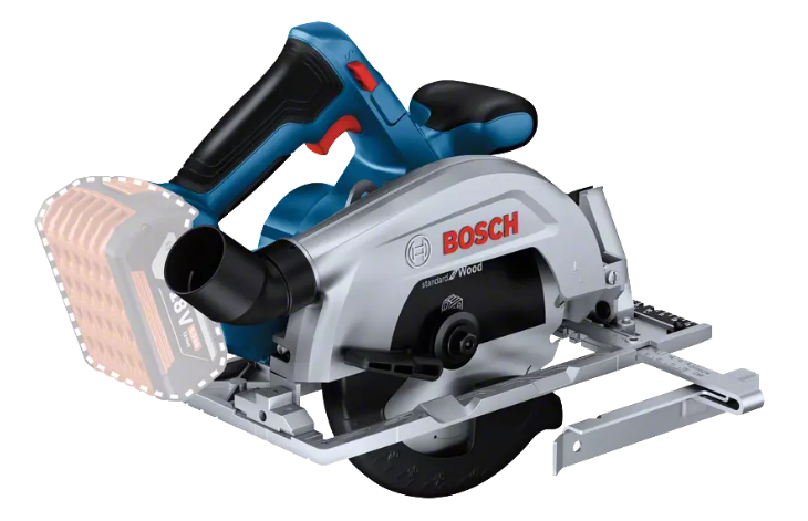 Bosch Akkuhandkreissäge GKS 18V-57-2 / SOLO